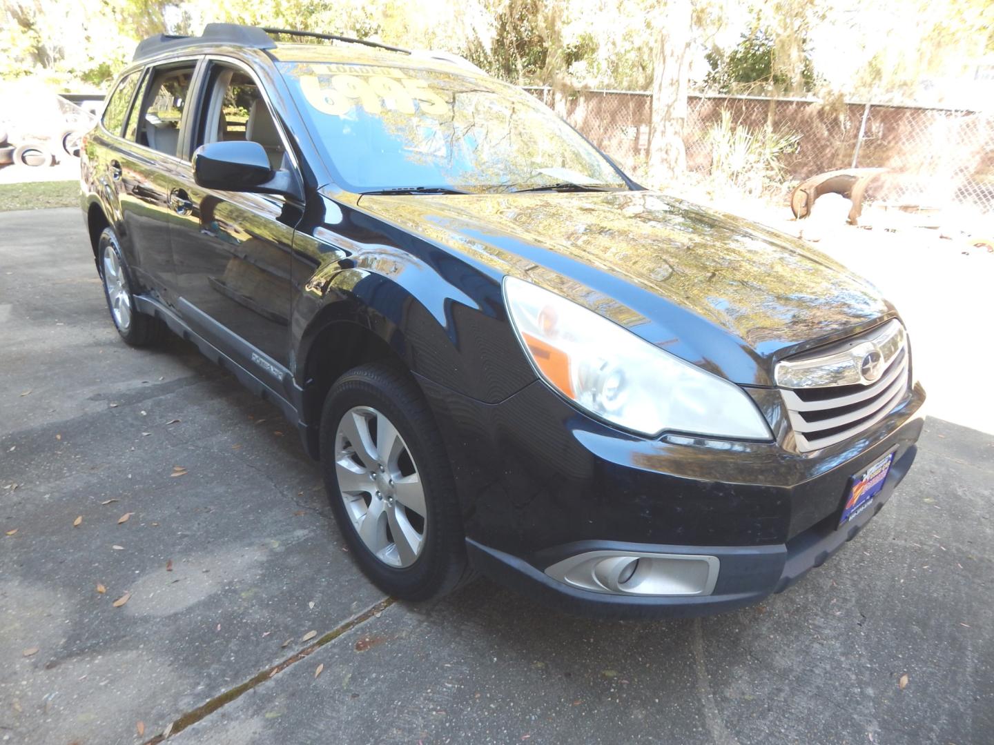 2010 Black /Tan Subaru Outback Premium (4S4BRBHC3A3) with an 2.5l-4 cyl. engine, Automatic transmission, located at 3120 W Tennessee St, Tallahassee, FL, 32304-1002, (850) 575-6702, 30.458841, -84.349648 - Used Car Supermarket is proud to present you with this loaded immaculate 2010 Subaru Outback Premium with sunroof. Used Car Supermarket prides itself in offering you the finest pre-owned vehicle in Tallahassee. Used Car Supermarket has been locally family owned and operated for over 48 years. Our Ou - Photo#0